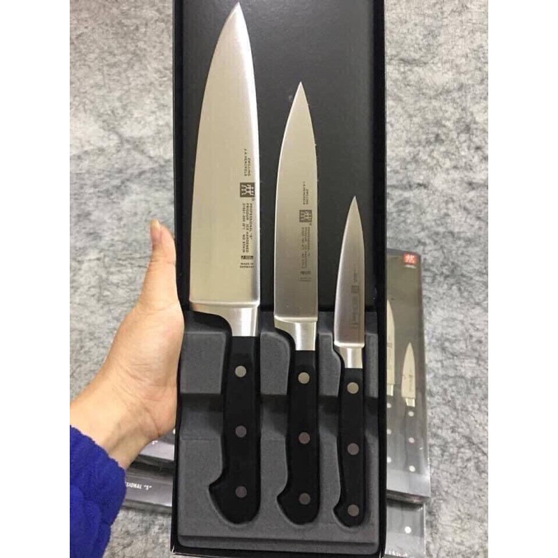 Set dao Zwilling siêu cao cấp Professional S-made in Germany