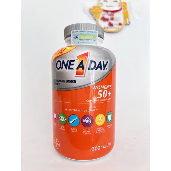 viên uống vitamin tổng hợp one a day women 50+ date 2024