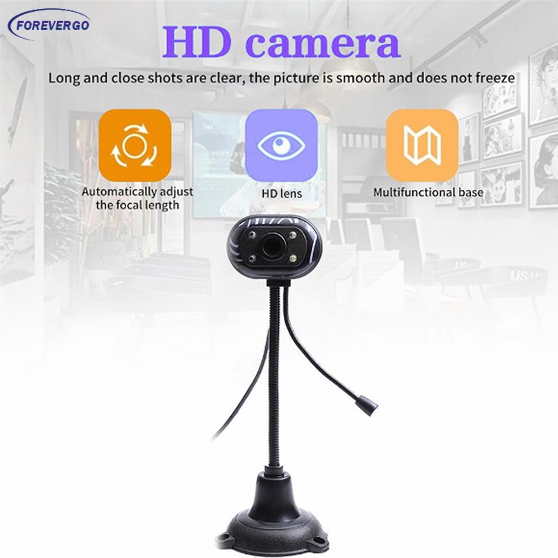 Webcam Cho Máy Tính Để Bàn 480p