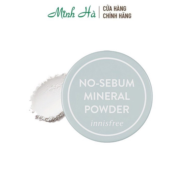 Phấn phủ bột kiềm dầu Innisfree No Sebum Mineral Powder 5g giữ da luôn mịn màng