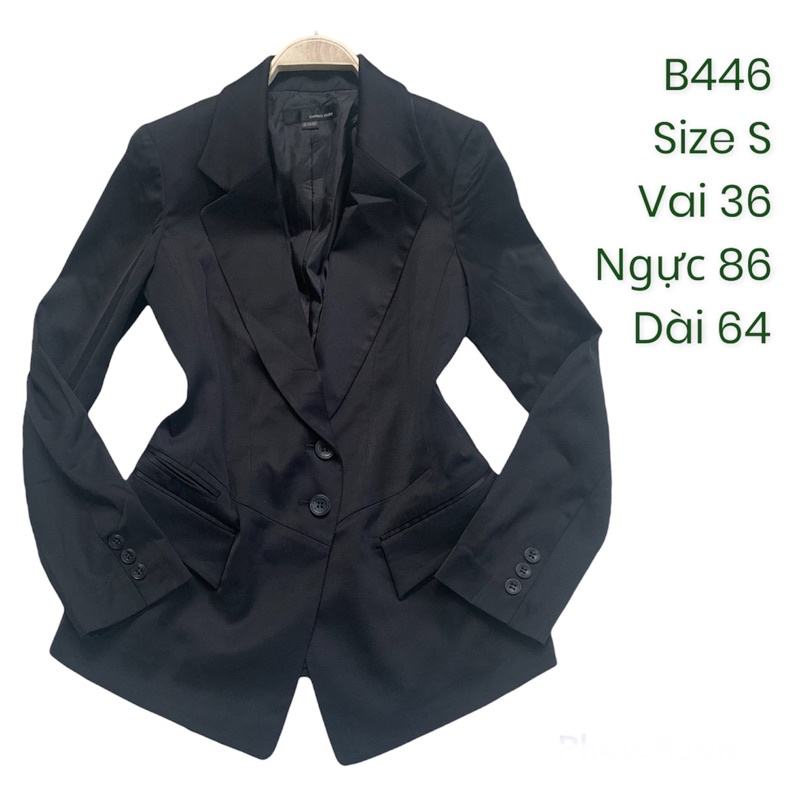 Áo khoác vest/blazer nữ B446 2hand Hàn si tuyển ảnh thật