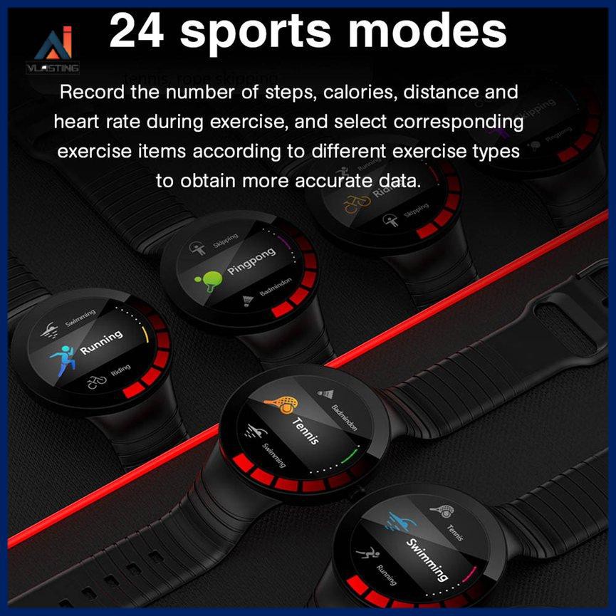 E3 Waterproof Smart Watch Sleep Heart Rate Test Motion Monitoring Calorie