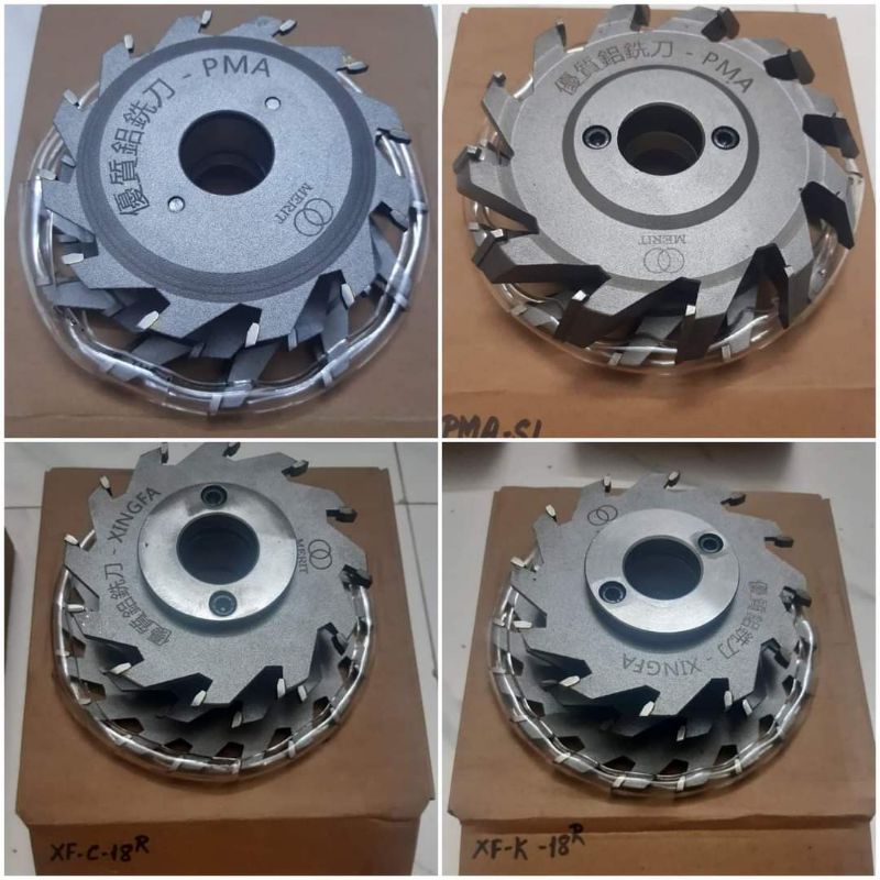 Bộ lưỡi phay nhôm hệ Pma,Xingfa ,AP55,VP,JMA