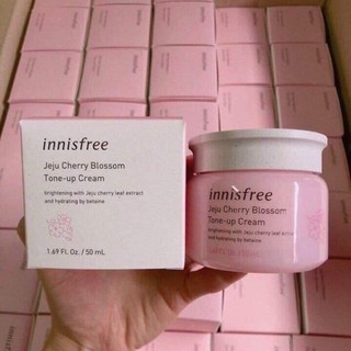 Kem Dưỡng Nâng Tông Da Innisfree Jeju Cherry Blossom Tone Up Cream 50ml( chính hãng ).