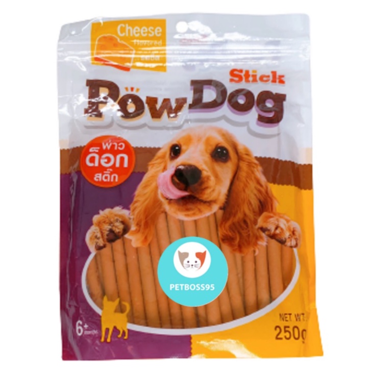 QUE DẺO POW DOG CHO CHÓ 250GR THÁI LAN - SNACK CHO CHÓ