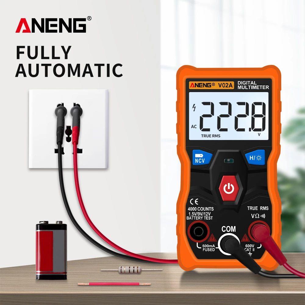 LAKAMIER Vạn Năng Kế Kỹ Thuật Số RMS AC / DC Chuyên Nghiệp