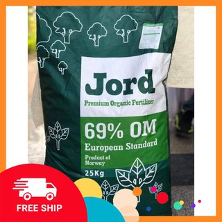 Phân hữu cơ savia, phân cá hồi nauy Jord bao 25kg