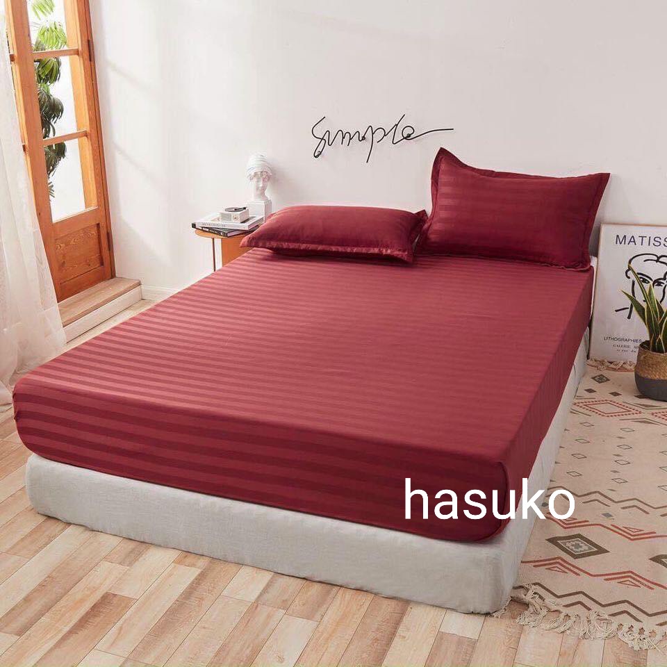Ga gối cotton kẻ sọc 3f hasuko sản phẩm chuyên dùng cho.phòng ngủ khách sạn.đủ màu ,đủ mọi kích thước