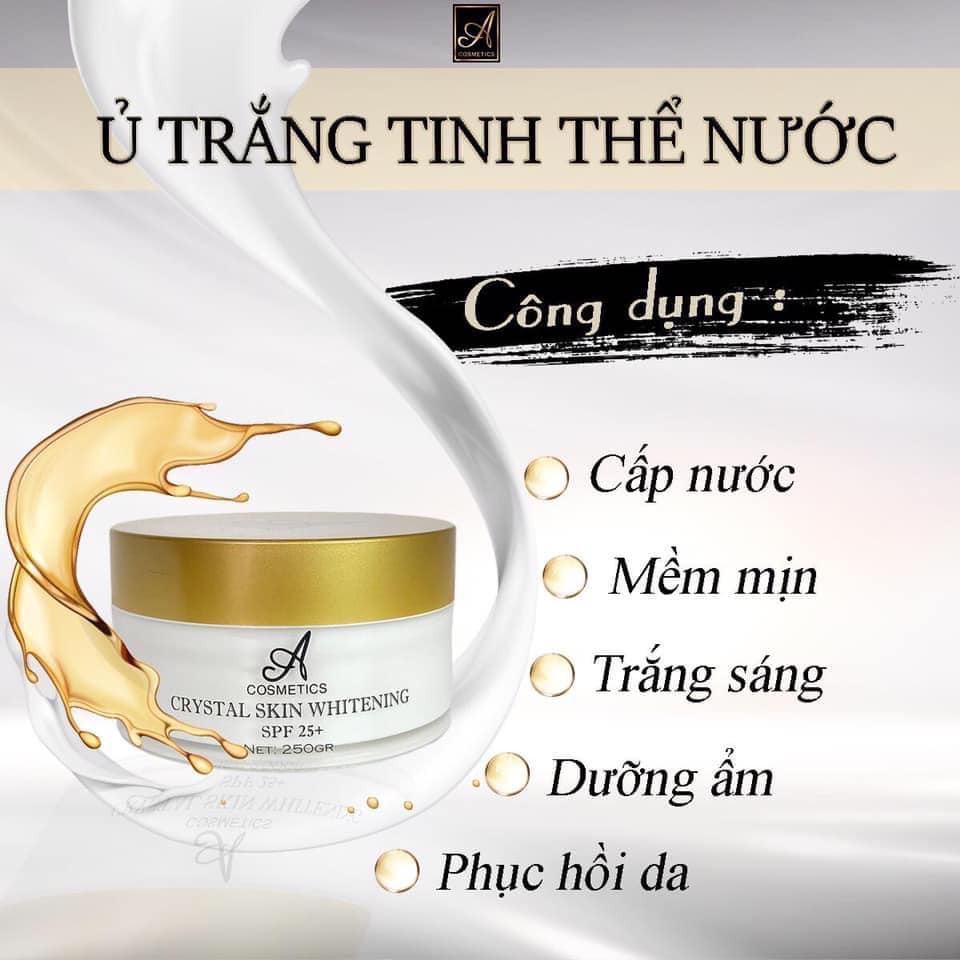 Ủ Trắng Pha Lê Tinh Thể Nước ACosmetics - Chính Hãng 100% - Trắng sáng tự nhiên 250gram | BigBuy360 - bigbuy360.vn