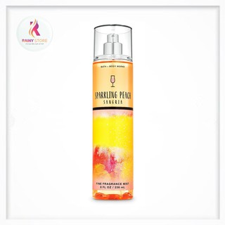 Xịt thơm toàn thân Bath & Body Works Sparkling Peach Sangria 236ml