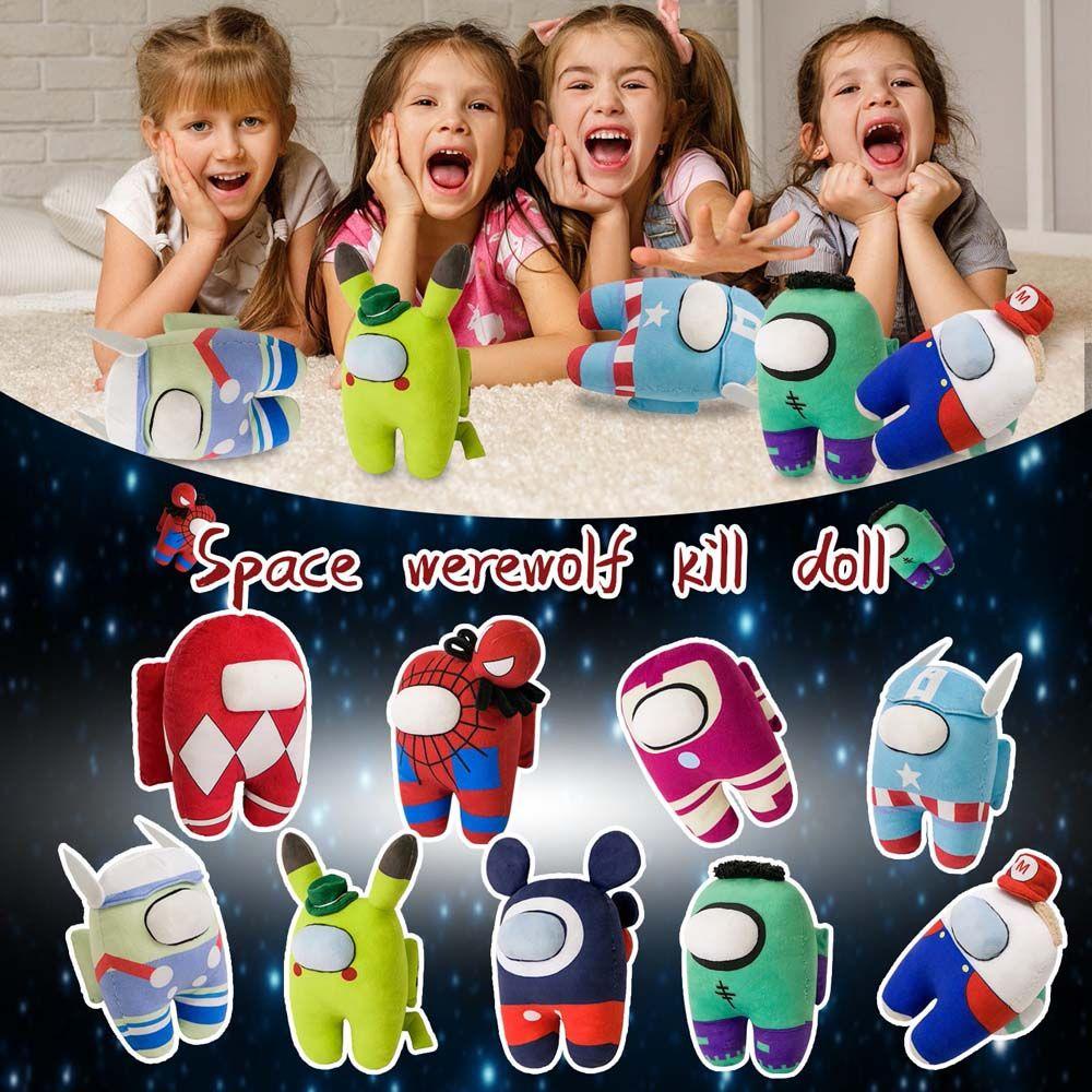 Đồ chơi nhồi bông Hình Among Us Dễ Thương Trang Trí Nhà Cửa / Xe Hơi