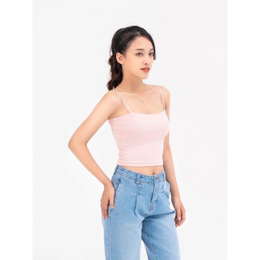 Áo Hai Dây Ôm Sát Dáng Lửng Thấm Hút Mồ Hôi Tôn Dáng Body Siêu Đẹp BLN5004