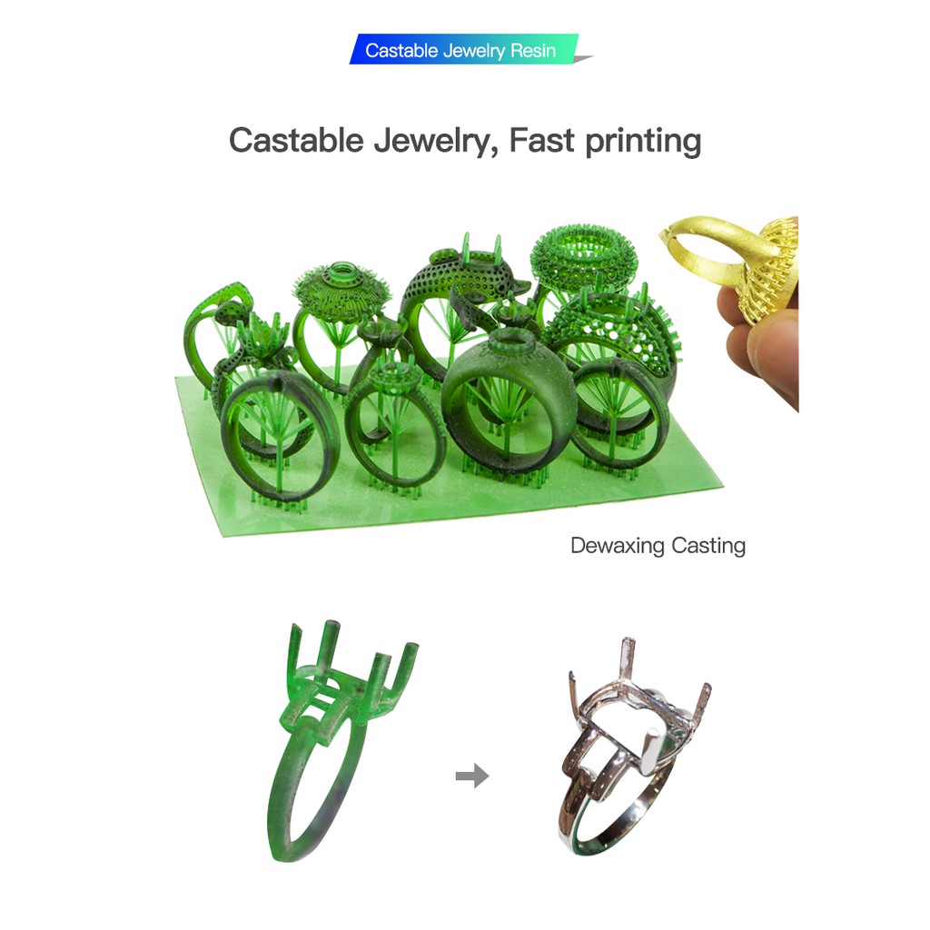 Nhựa In 3D Resin Chuyên Đúc Trang Sức