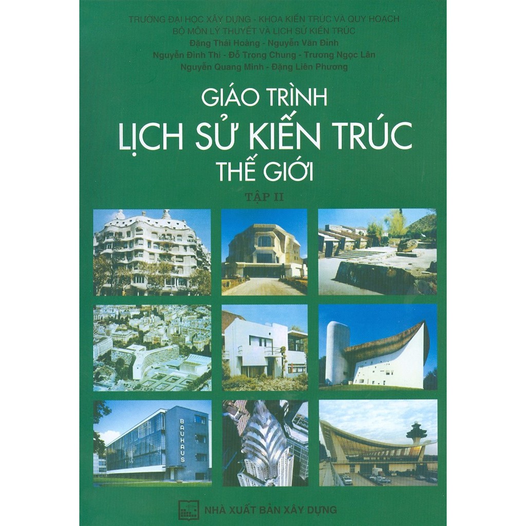 Sách - Giáo Trình Lịch Sử Kiến Trúc Thế Giới - Tập 2