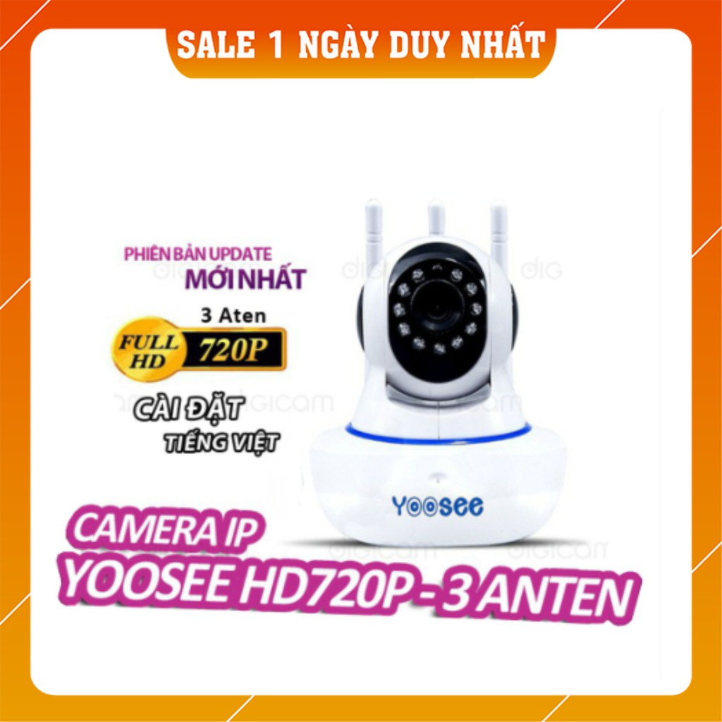 Camera IP Yosee 3 Râu - 720hd Siêu Nét