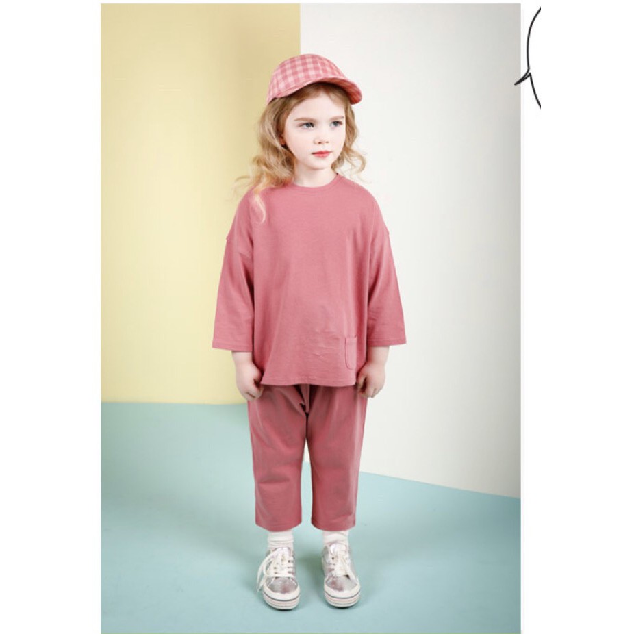 Bộ thun cotton trơn Jelis. HA1992