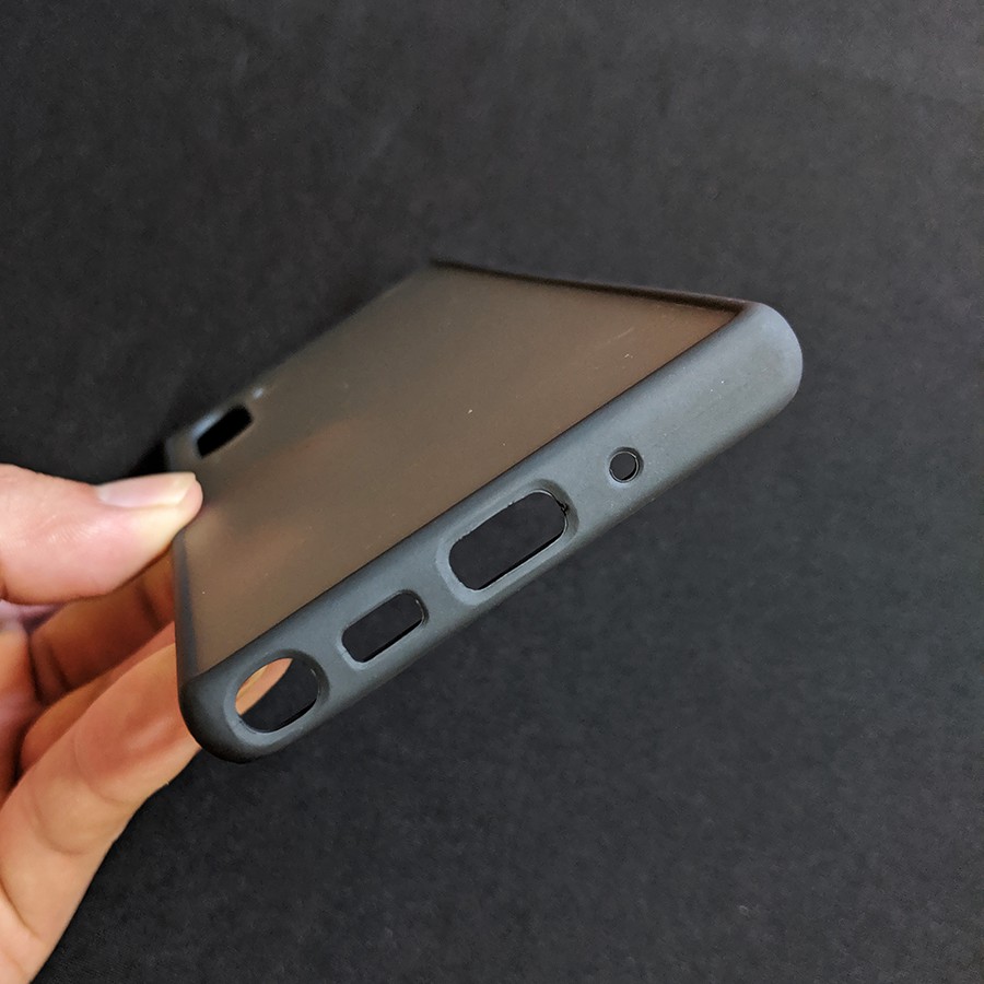 Combo ốp lưng dẻo viền màu - Dán chống xước mặt lưng PPF Galaxy Note 10