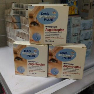 Thuốc nhỏ mắt das gesunde plus augentropfen - đức