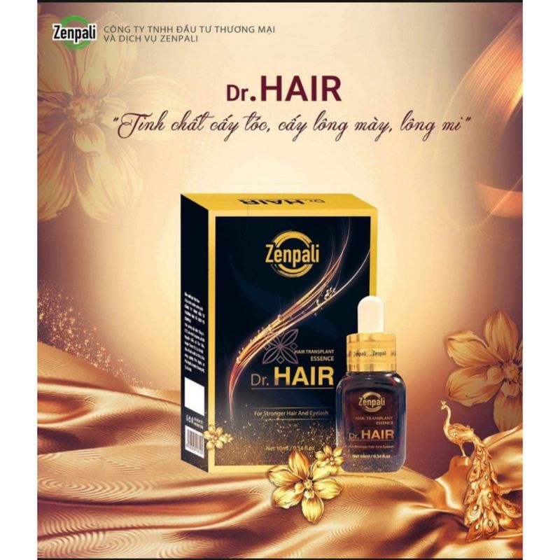 Tinh chất Dr Hair ZenPali Kích mọc tóc Dài mi mày Chính hãng