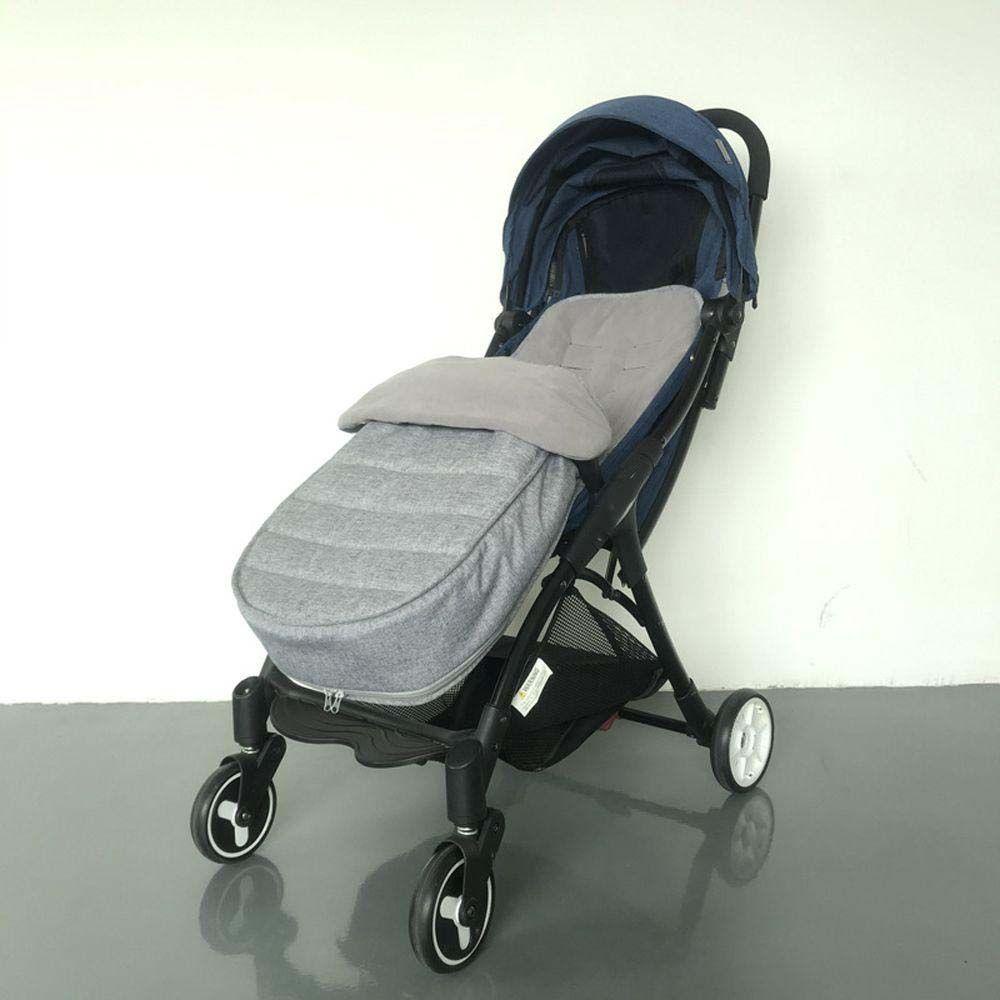 Aaron1 Túi Ngủ Vải Cotton Chống Gió Lạnh Gắn Xe Đẩy Em Bé