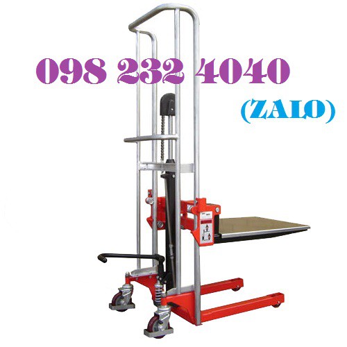 Xe nâng tay cao mini 400kg nâng cao 1100mm