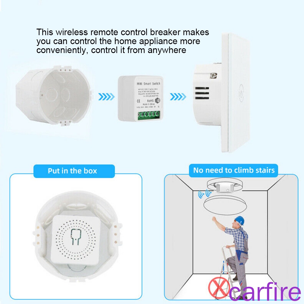 Công tắc thông minh mini không dây 16A | BigBuy360 - bigbuy360.vn