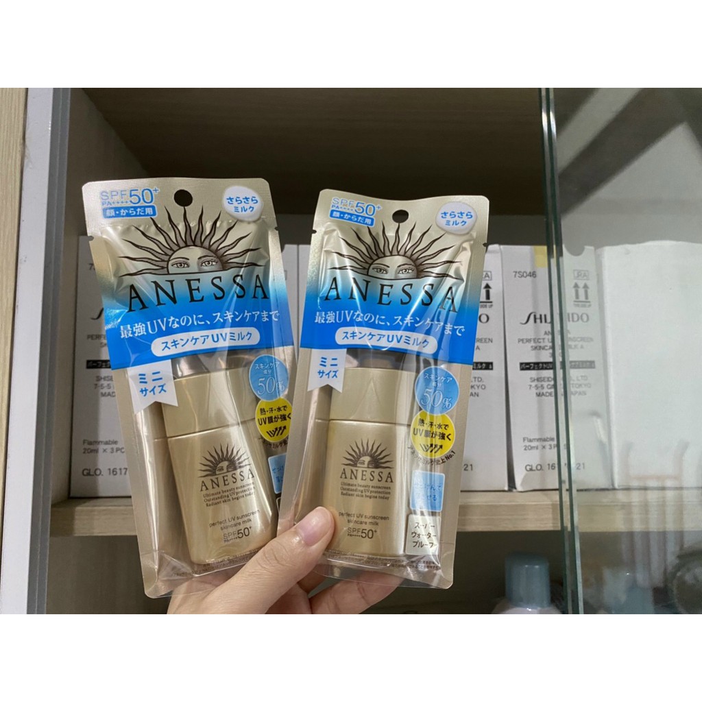 Kem Chống Nắng Anessa Perfect UV Sunscreen Skincare Shiseido Gel SPF50+/PA++++