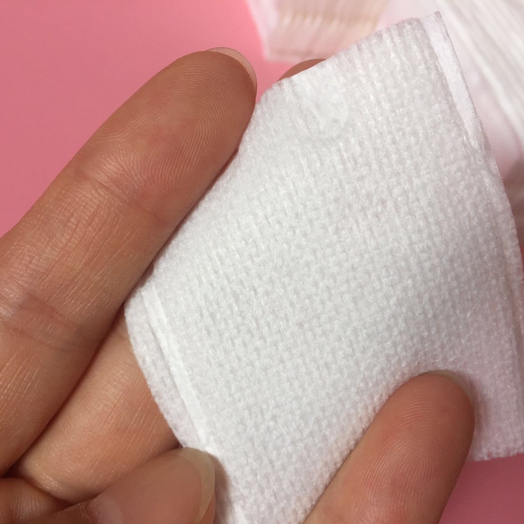 Bông Tẩy Trang 222 miếng làm từ sợi Cotton