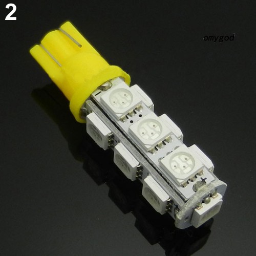 Set 2 Bóng Đèn 12v T10 13-led 5050 Smd 194 168 192 W5W Dành Cho Ô Tô