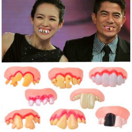 RĂNG VẨU GIẢ Răng Giả Hóa Trang 11 Kiểu Mẫu Hóa Trang Halloween
