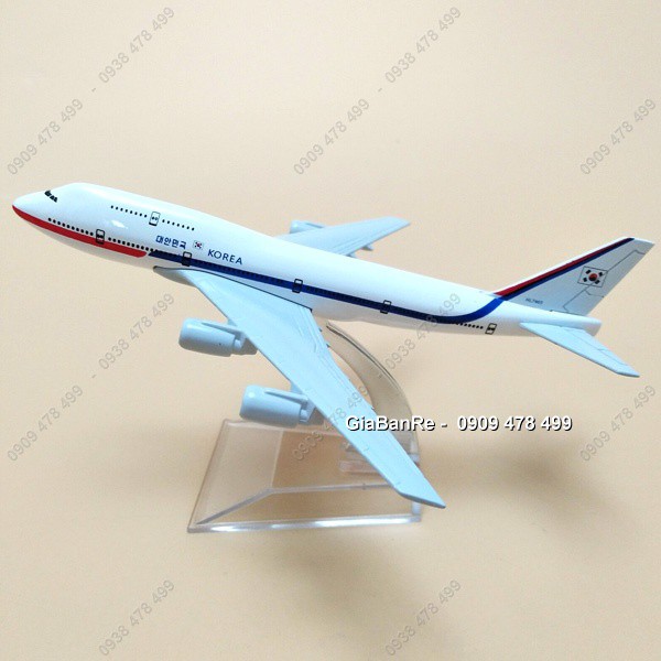 Mô Hình Máy Bay Kim Loại Korean Air Force One – 16cm -  8954.3