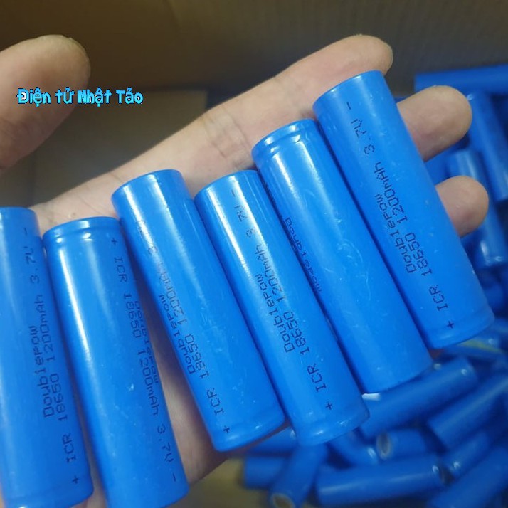 PIN SẠC LITHIUM 18650 - 3.7V 1200MAH