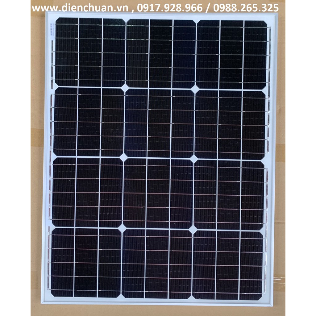 Tấm pin năng lượng mặt trời Mono 60W loại tốt nhất