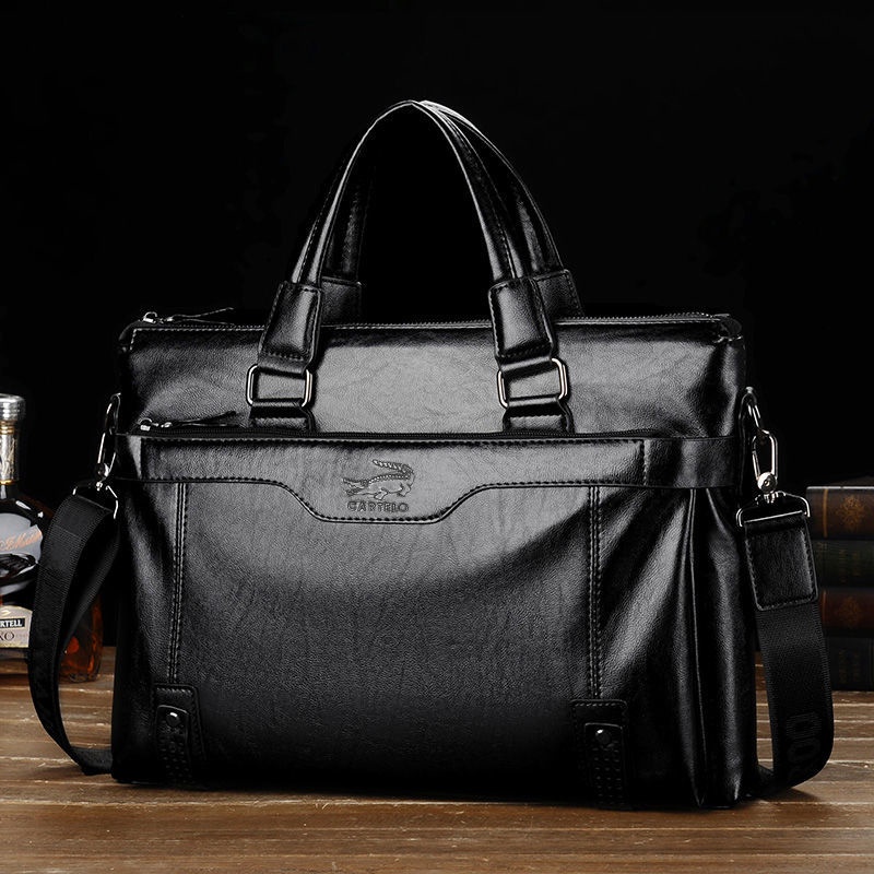 Túi xách da cá sấu phong cách doanh nhân cho nam