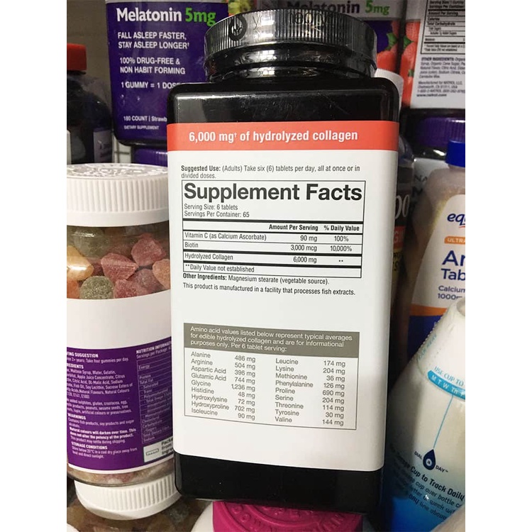 Viên Collagen giúp làn da trắng hồng căn mịn Youtheory Collagen Advanced Formula 390 viên