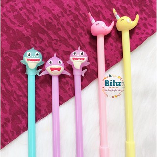 Bút bi phối họa tiết hoạt hình động vật ngộ nghĩnh cute