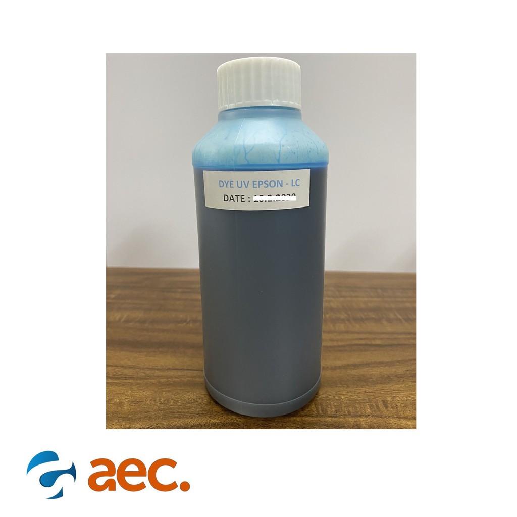 Mực Dye UV chất lượng cao, chống bay màu thương hiệu Mazano chai 500ml màu LC  dùng cho các máy in phun Epson