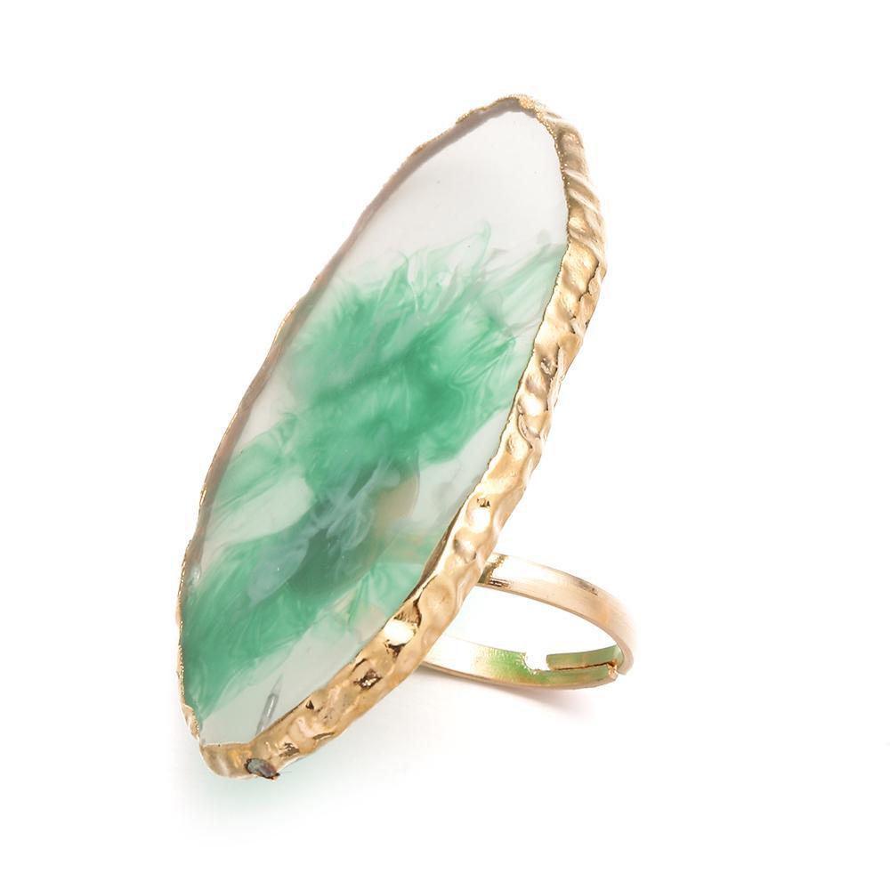 Bảng Pha Màu Sơn Móng Tay Nghệ Thuật HS|Kệ Trưng Bày Móng Tay Giả Mã Não Tiện Lợi