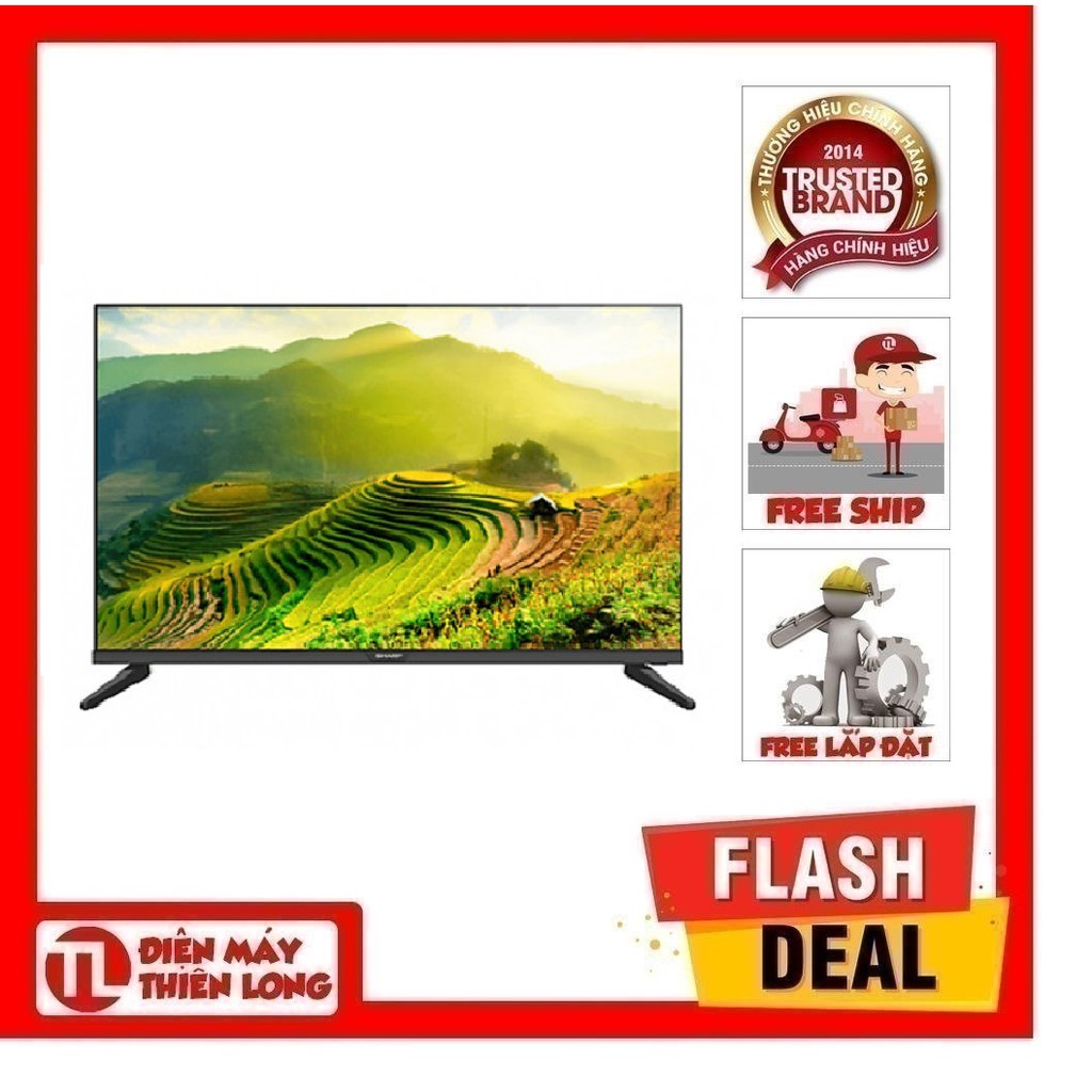 2T-40CE1X-MIỄN PHÍ CÔNG LẮP ĐẶT-SMART TIVI SHARP 40 INCH 2T-40CE1X