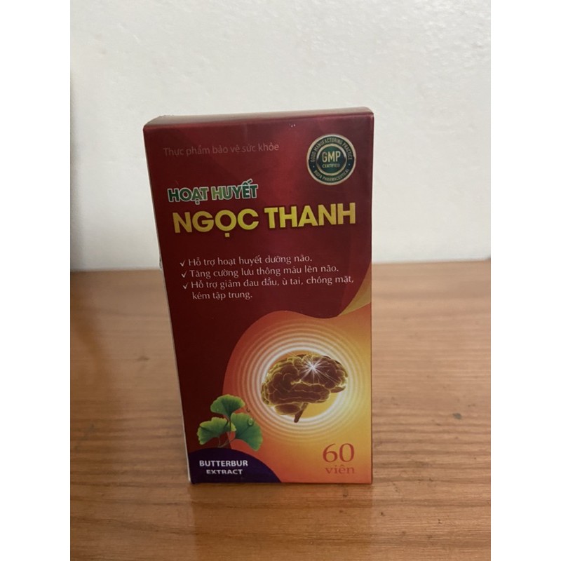 HOẠT HUYẾT NGỌC THANH - Hộp 60 viên