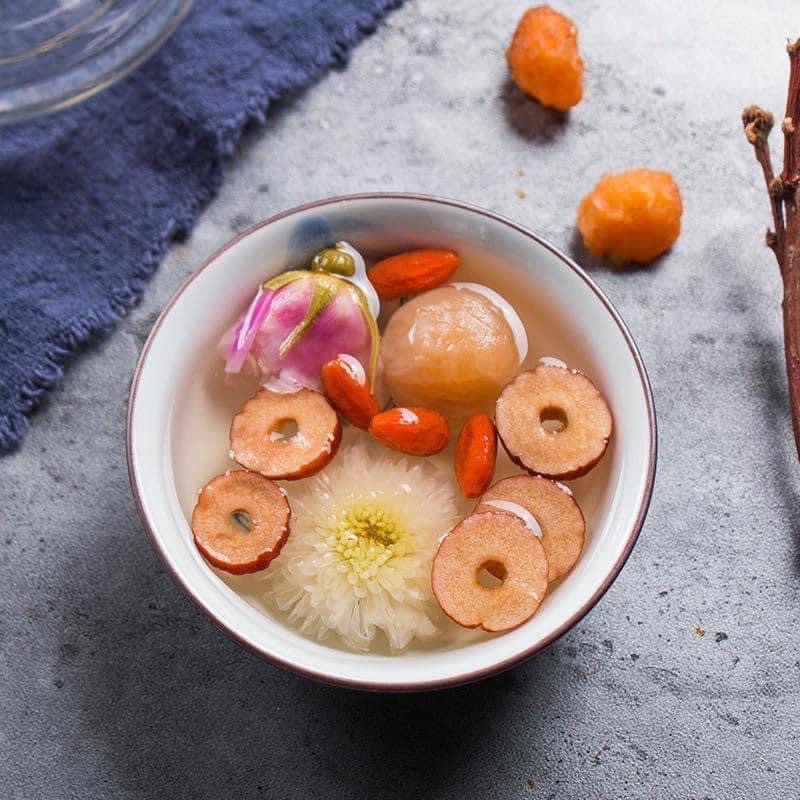 Hộp 10 gói trà hoa Bách niên