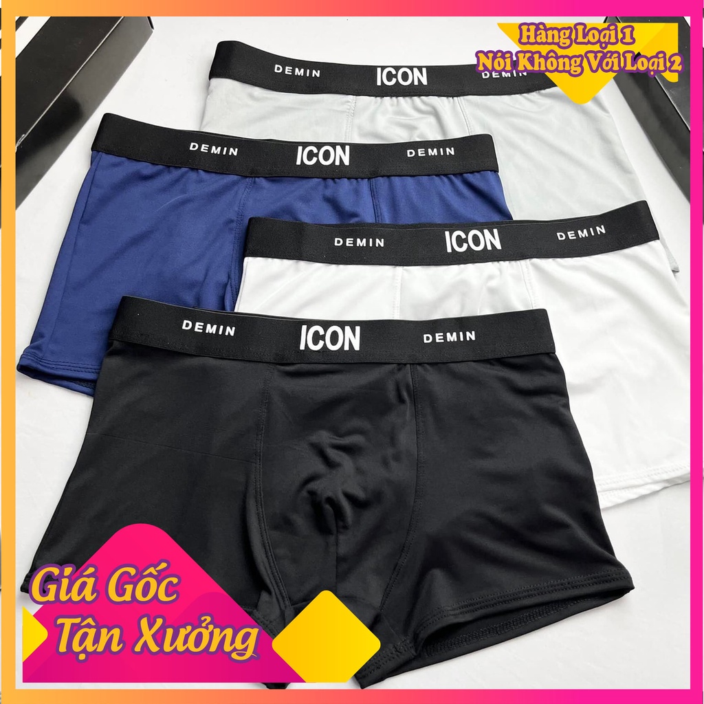 Combo 4 Quần ICon cao cấp thun lạnh co giãn 4 chiều