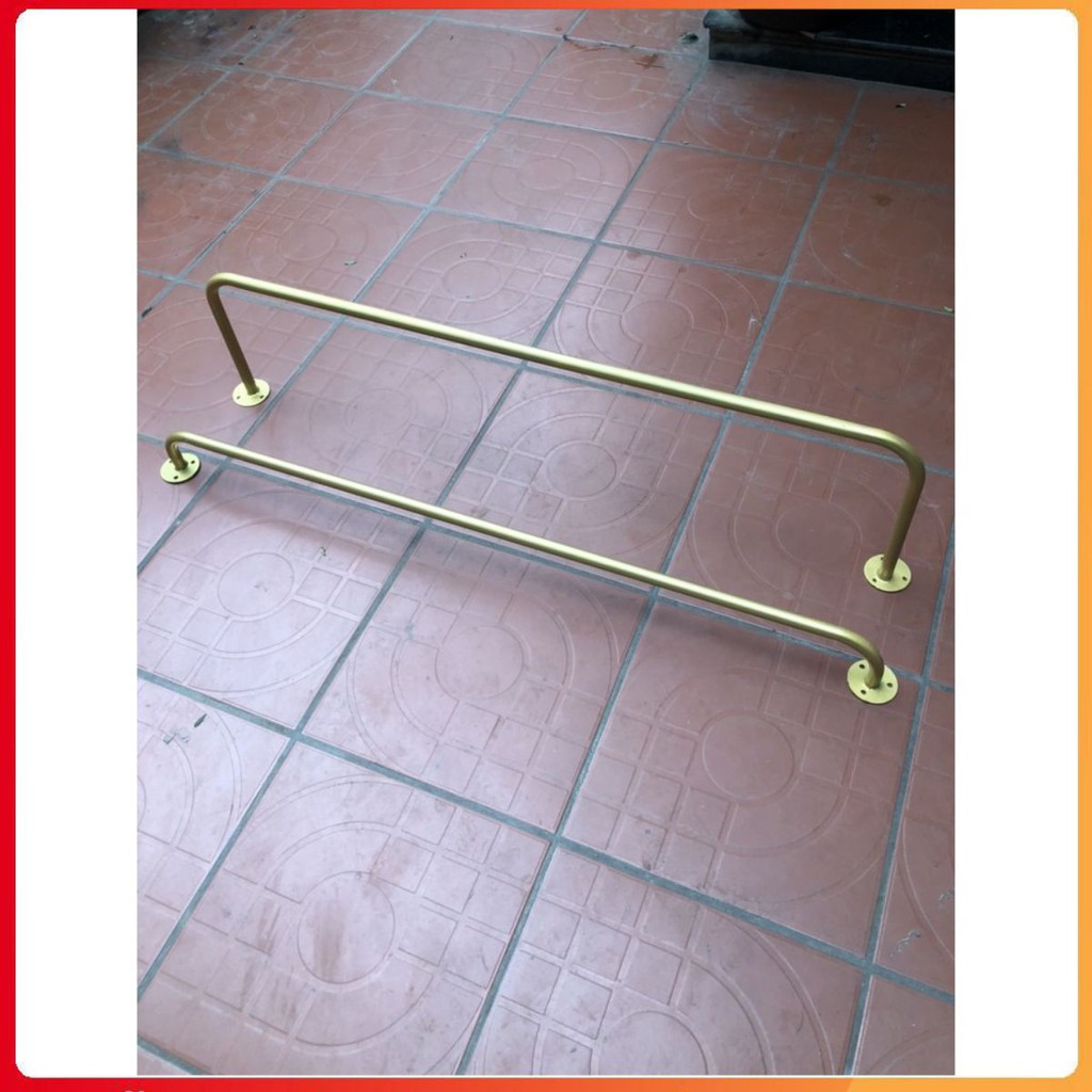 Khung Làm Shop, Khung U mạ vàng , Khung treo tường mạ vàng