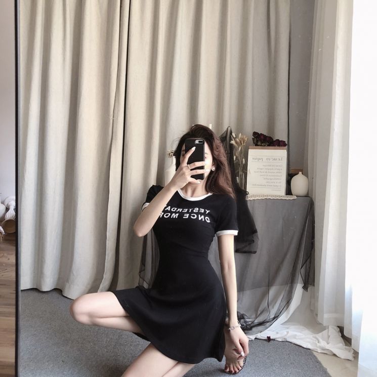 Đầm Thun Ôm Dáng Thời Trang Dành Cho Nữ | BigBuy360 - bigbuy360.vn