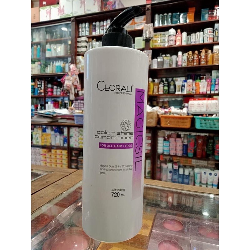 Dầu gội và xả Ceorali Magicsil phục hồi tóc chuyên sâu