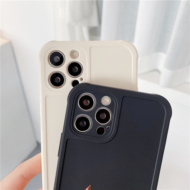 Ốp lưng silicone TPU chống sốc hình logo Nike cho IPhone 12 11 Pro Max X XS Max XR 8 7 Plus