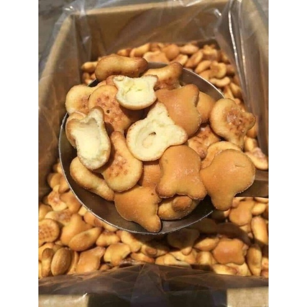 500gr bánh gấu nhân kem thiên hồng thơm ngon