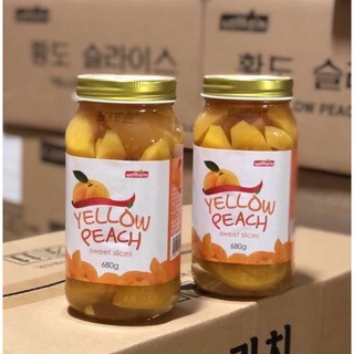 Đào ngâm hàn quốc nongwoo 680g