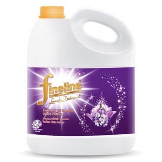 Nước giặt xả fineline thái Lan 3000ml màu tím mới nắp vàng