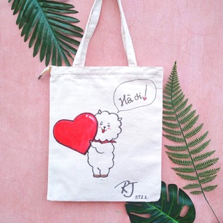 Túi BTS BT21 vẽ theo mẫu
